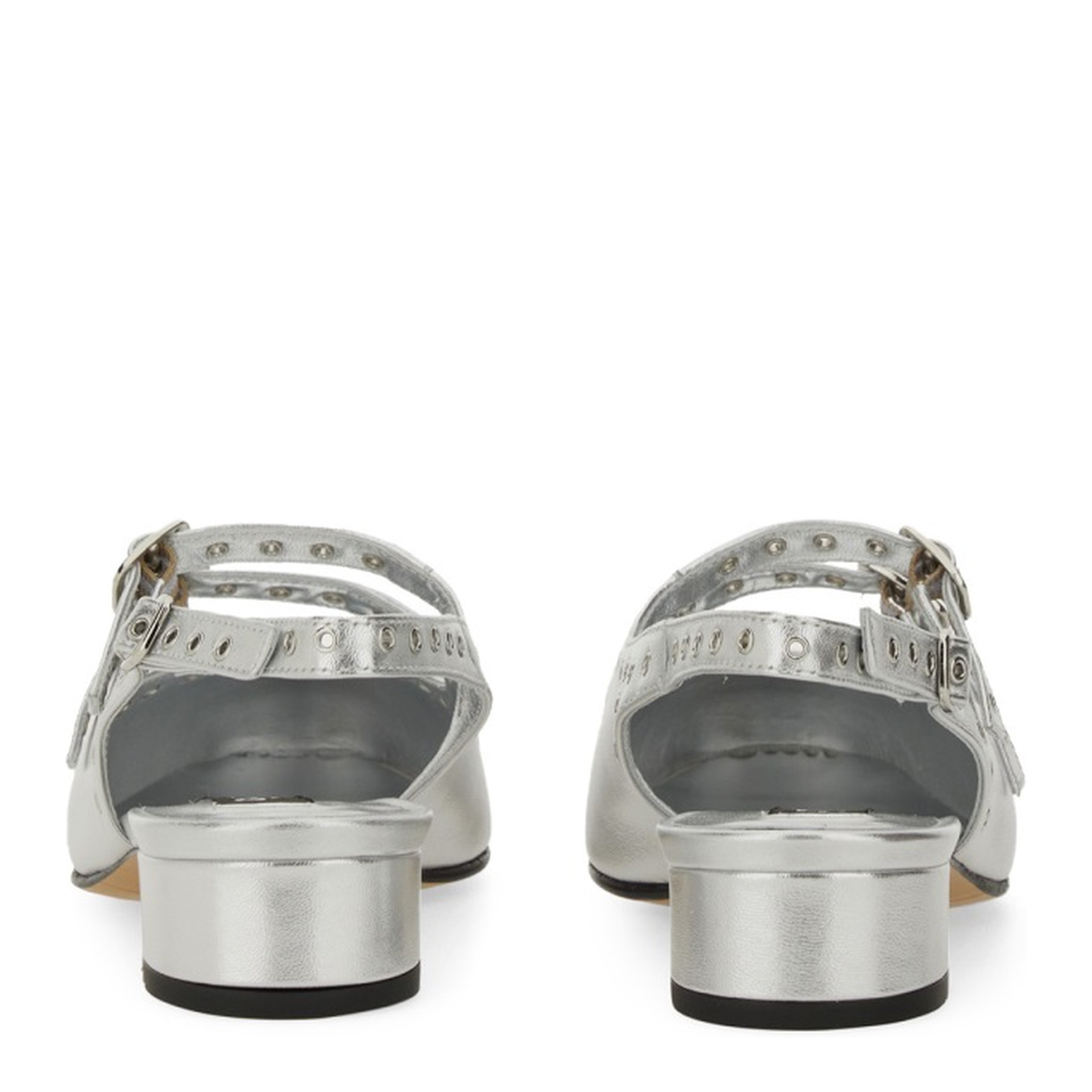 MAYFEYR - Carel - Mary Jane Slingback Queen - QUEEN332802SILVER