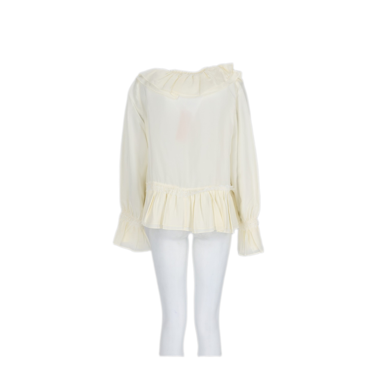 MAYFEYR - Ganni - Grey Sweater 70 Viscose 30 Silk - A1040527135