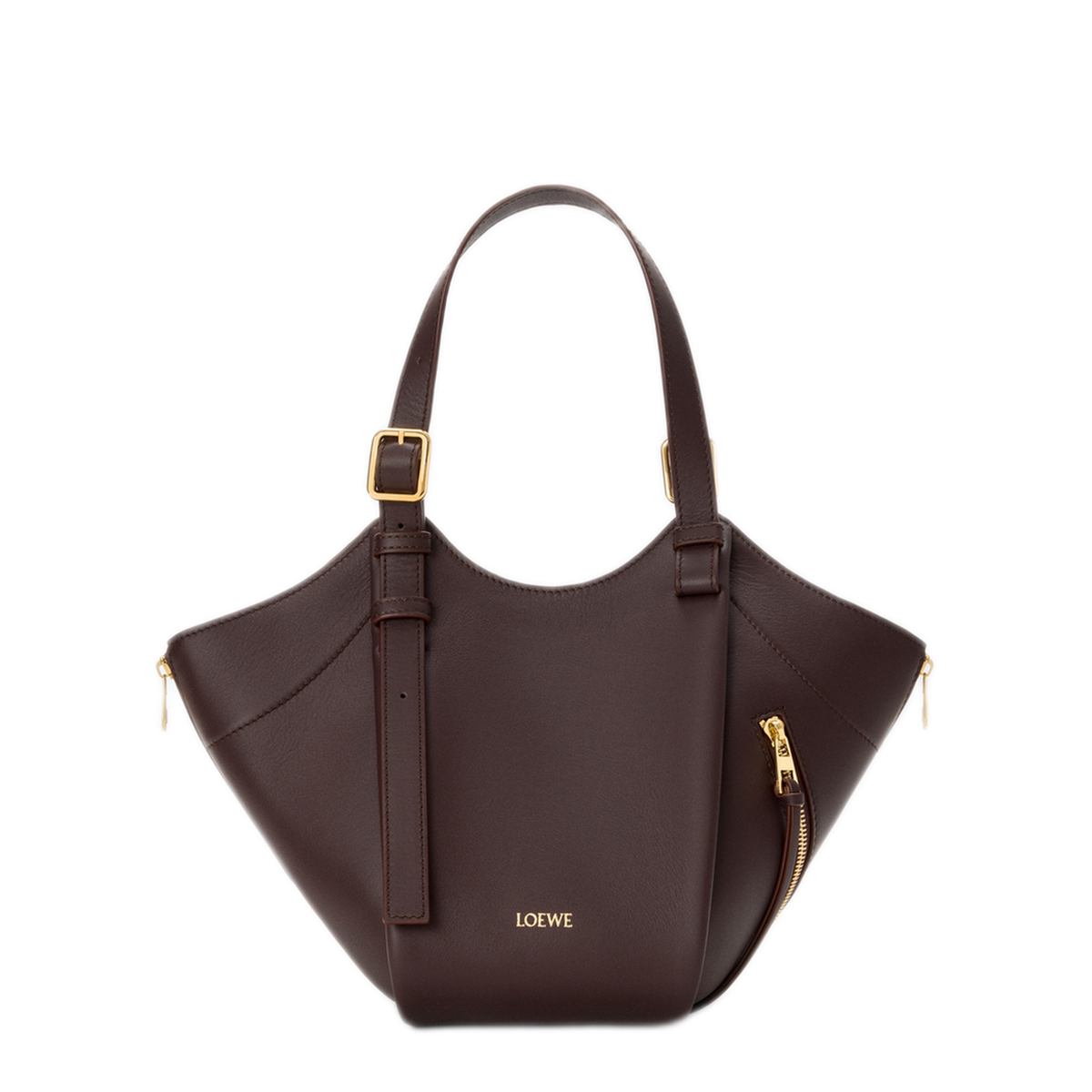 MAYFEYR - Loewe - Hammock Flip Mini Shoulder Bag - A538HHBX070018DARKCHESTNUT