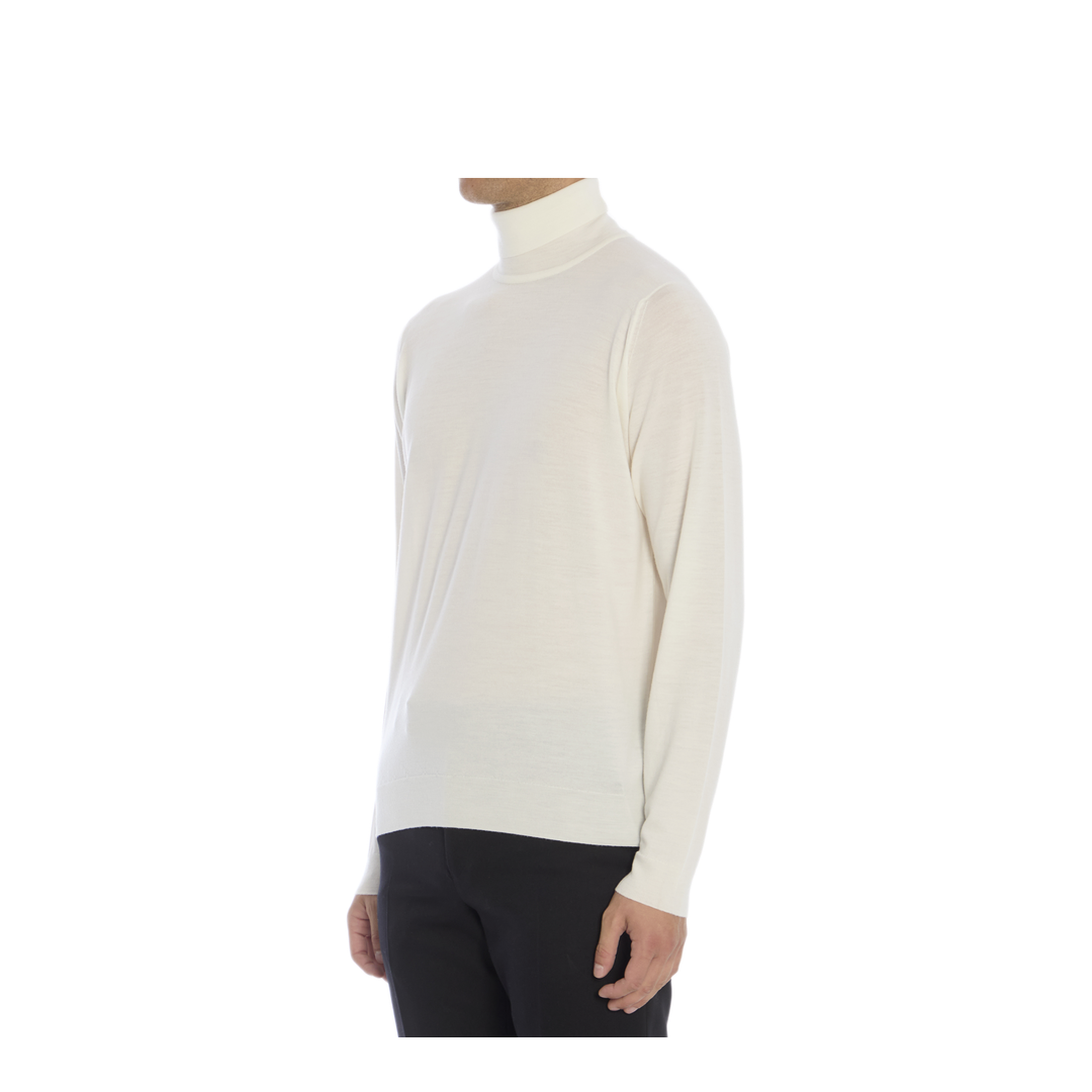 MAYFEYR - John Smedley - Cherwell Pullover - CHERWELLSNOWWHITE