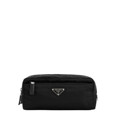 Triangle Logo Plaque Make-Up Bag