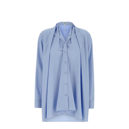 MAYFEYR - Loewe - Light Blue Poplin Shirt - S359Y05XGBSKYBLUE