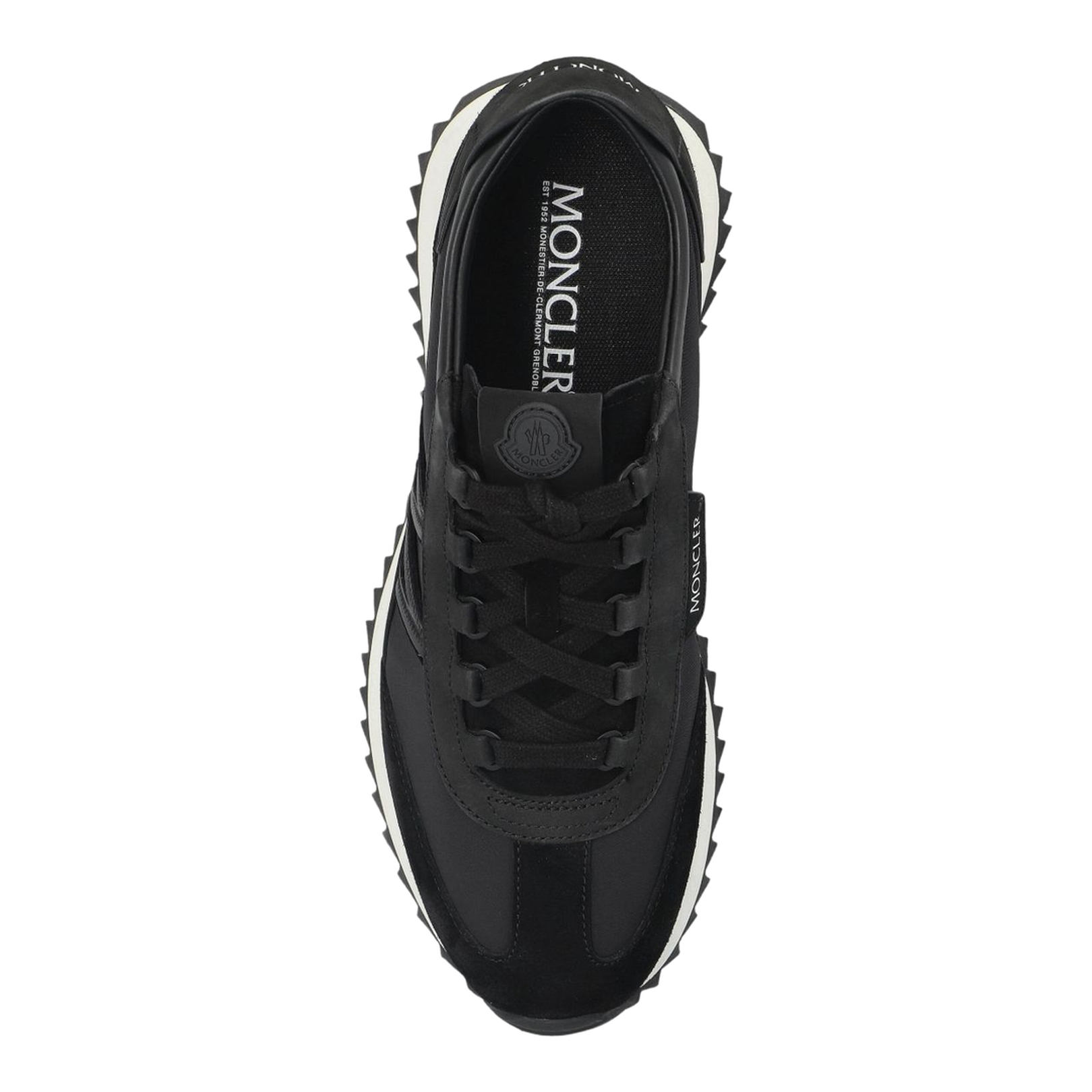 Black Pacey2 Suede & Nubuck Trainers