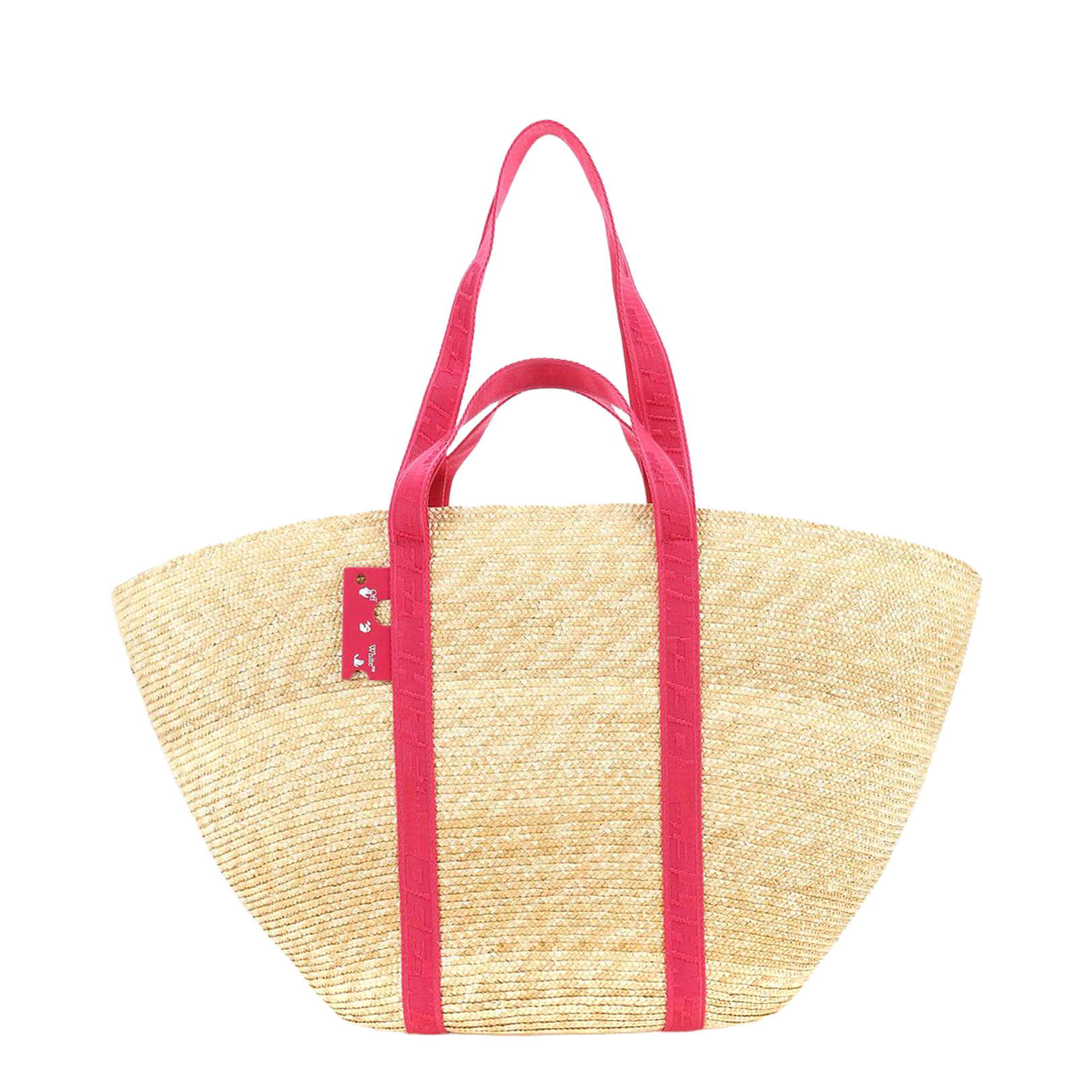 Commercial Tote 45 Paglia Bag in Beige