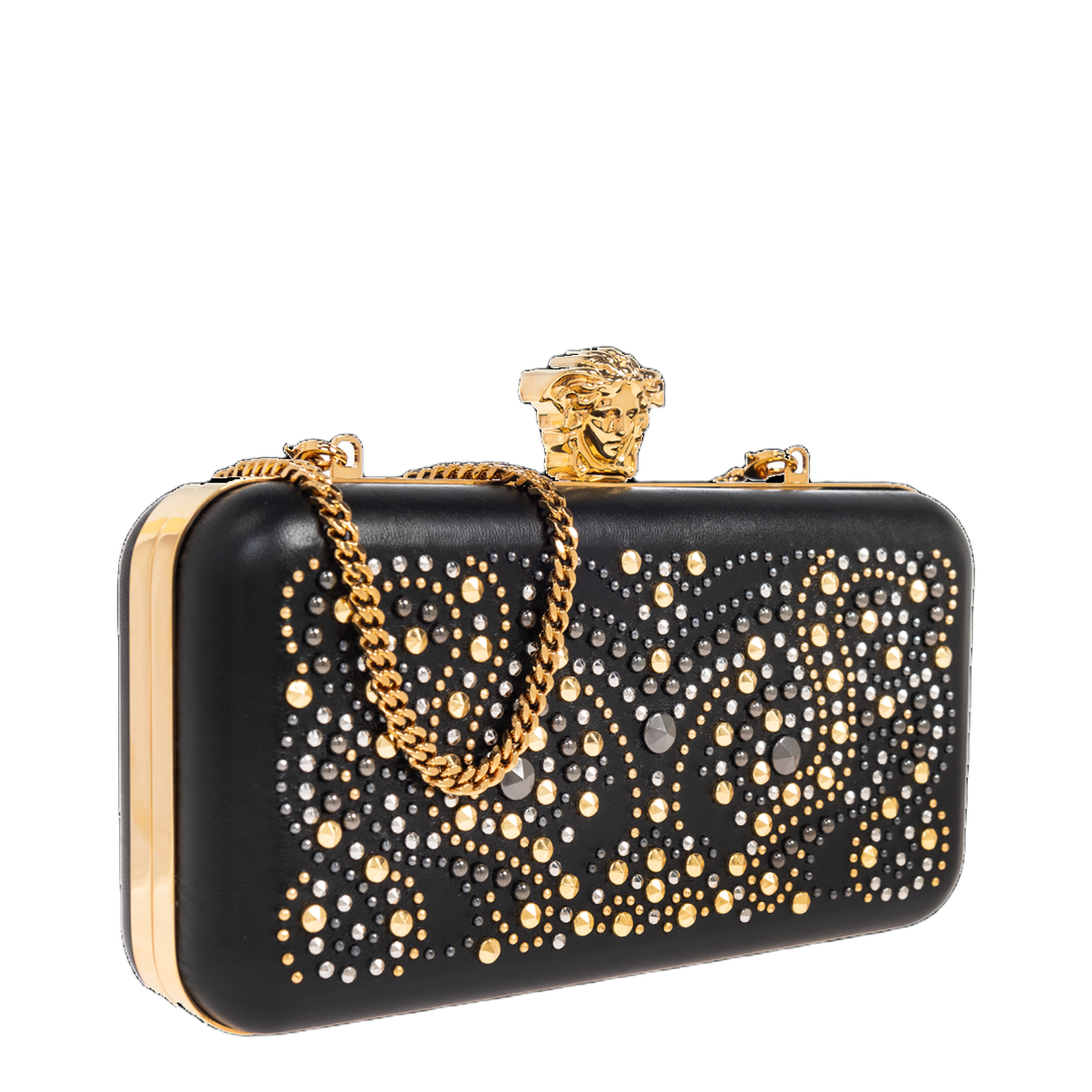 Clutch Bag with Appliqués