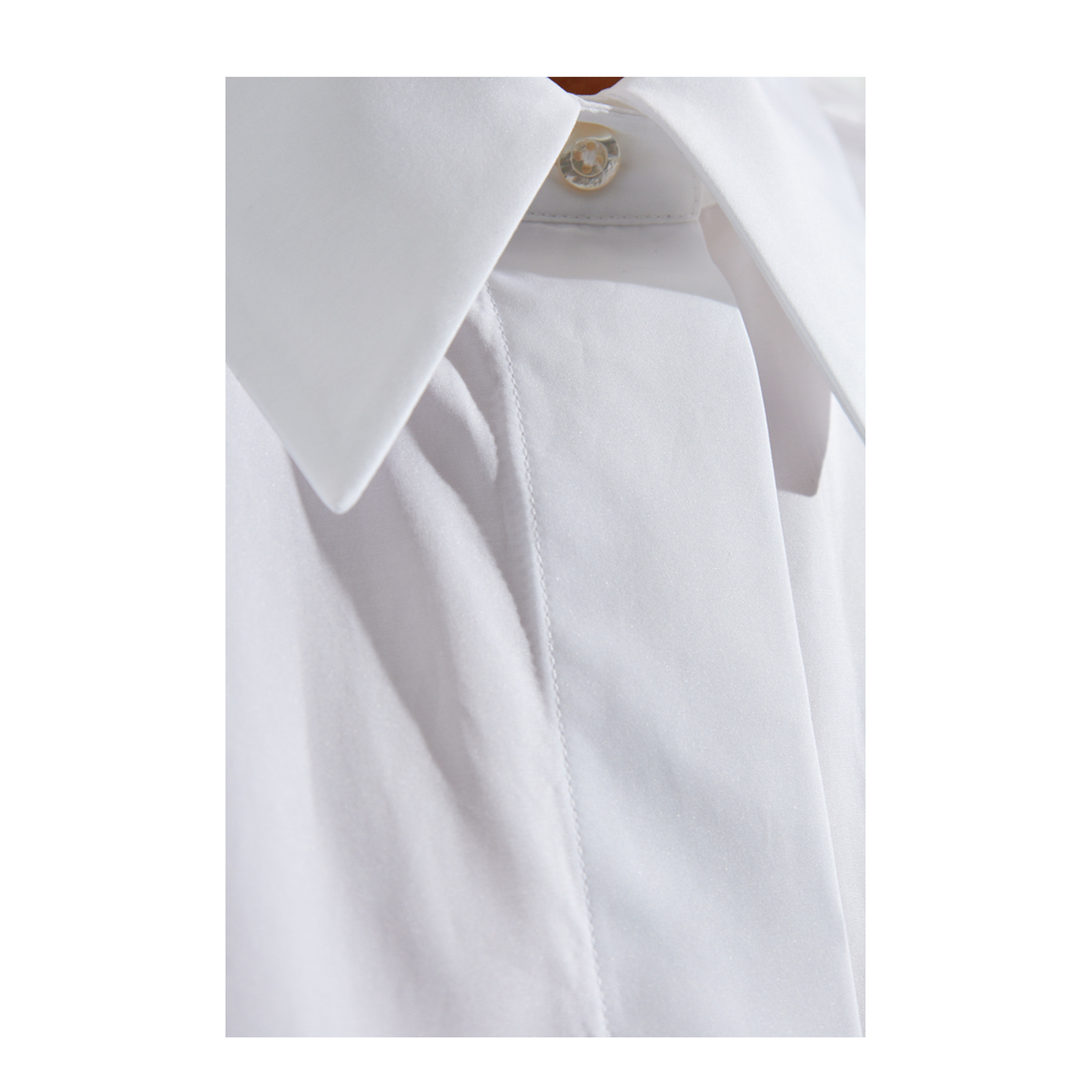 Shirt with concealed placket