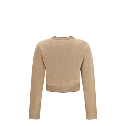 MAYFEYR - Chloè - Fitted Logo Cardigan In Wool And Cashmere - CH26AMC15710