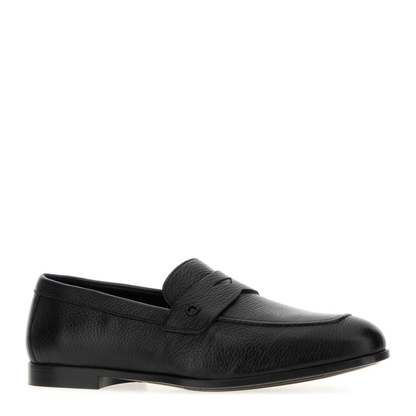 MAYFEYR - Ferragamo - Black Leather Tiberio Loafers - 02A723791719NERO