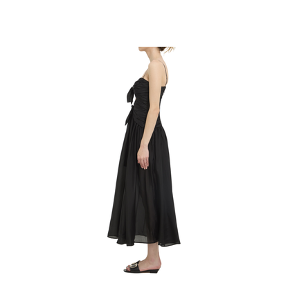MAYFEYR - Zimmermann - Aster Scarf Midi Dress - 9037DSS261BLK