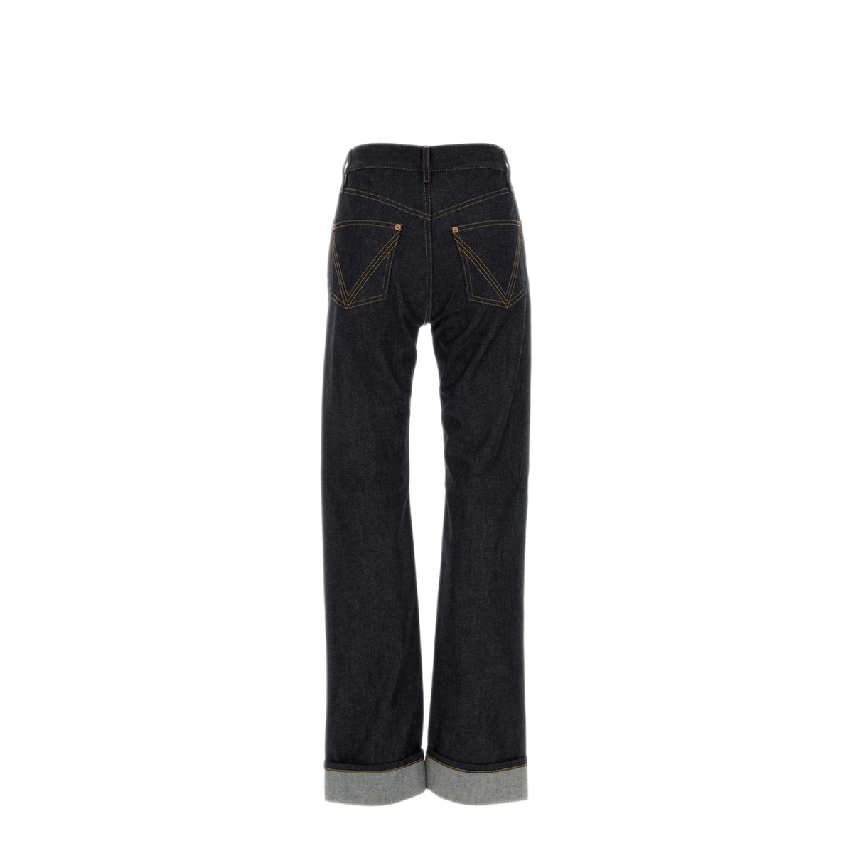 MAYFEYR - Bottega Veneta - Raw Indigo Straight Denim Jeans - 831607V5MG04245