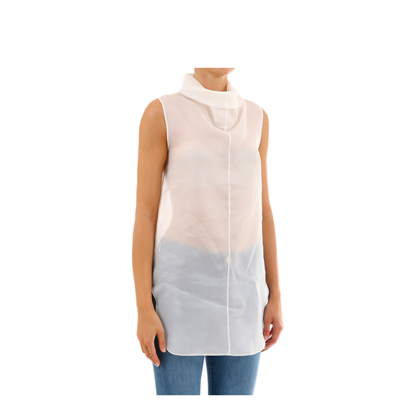 MAYFEYR - The Row - Mora Silk Tunic - 4870.W1281WHT