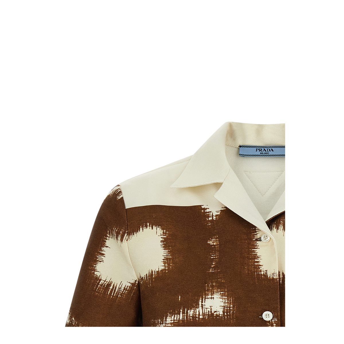 MAYFEYR - Prada - Canvas Shirt With Print - P412JSOOO187QF0005