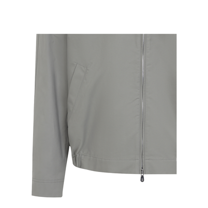 Technical Cotton Full-Zip Jacket