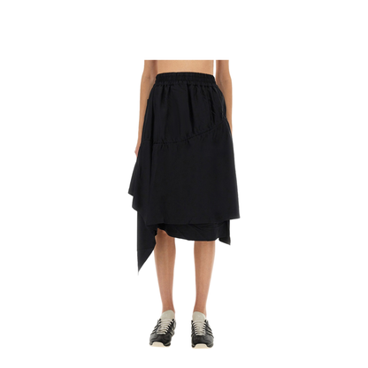 MAYFEYR - Y - 3 - Asymmetrical Skirt - JX4753BLACK