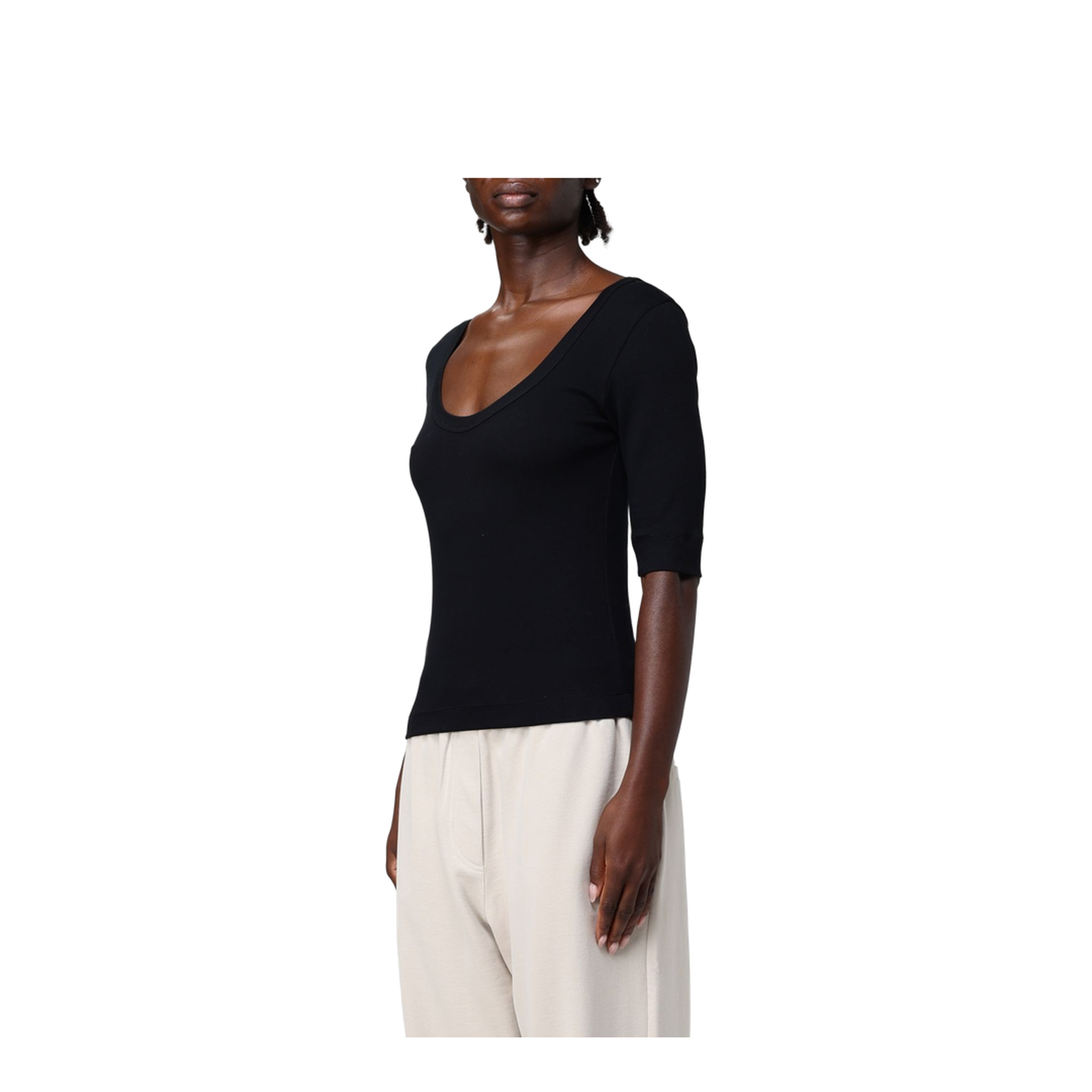 MAYFEYR - Brunello Cucinelli - T-Shirt In Cotton Stretch - M0TC8FX220C101