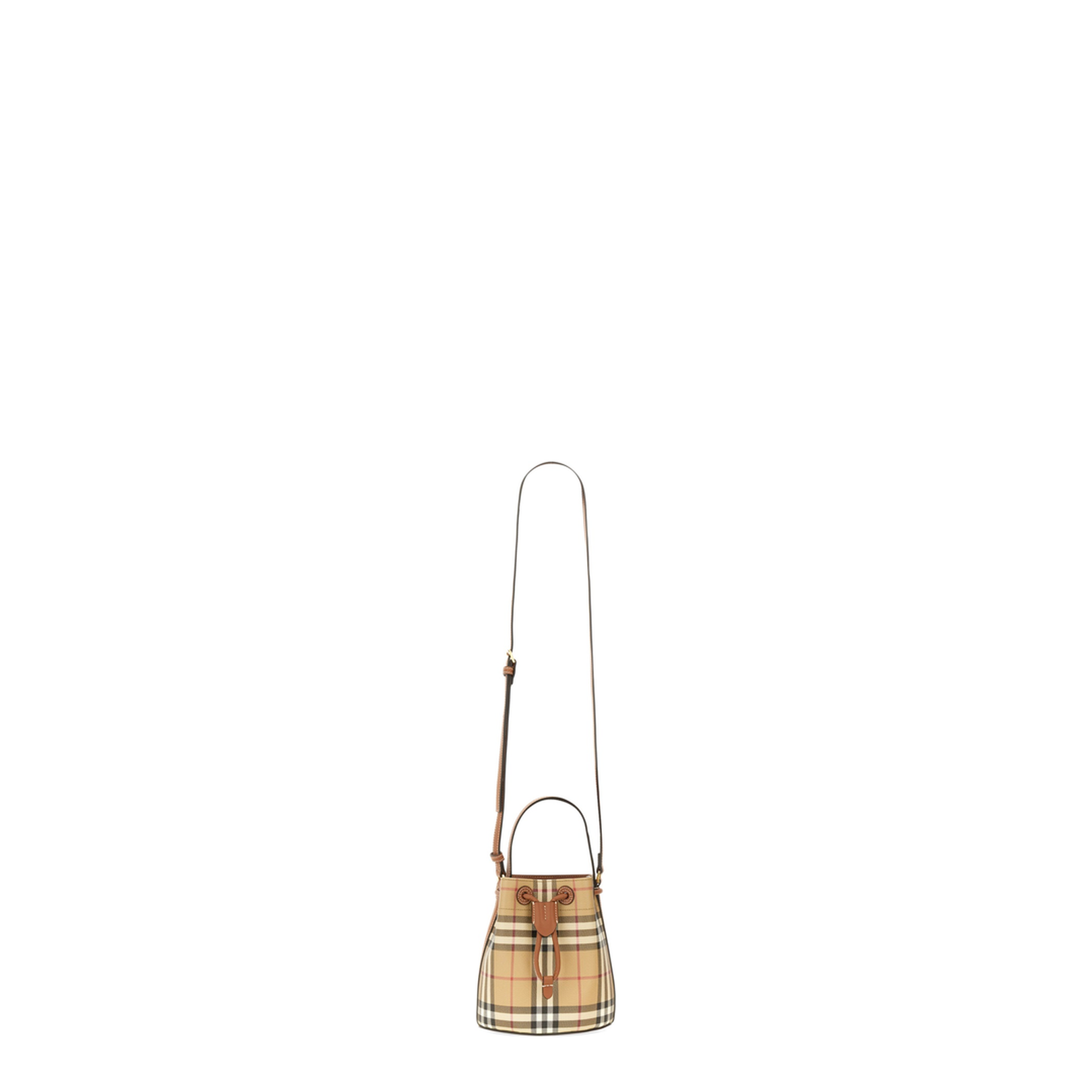 Embroidered Cotton Bucket Bag