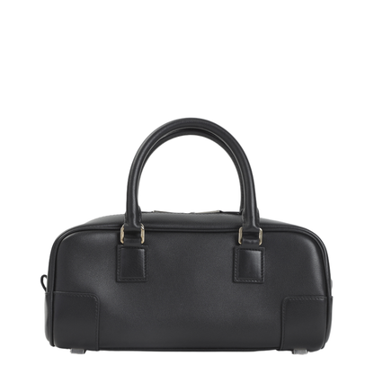 Amazona 23 Cropped Calfskin Shoulder Bag - Black