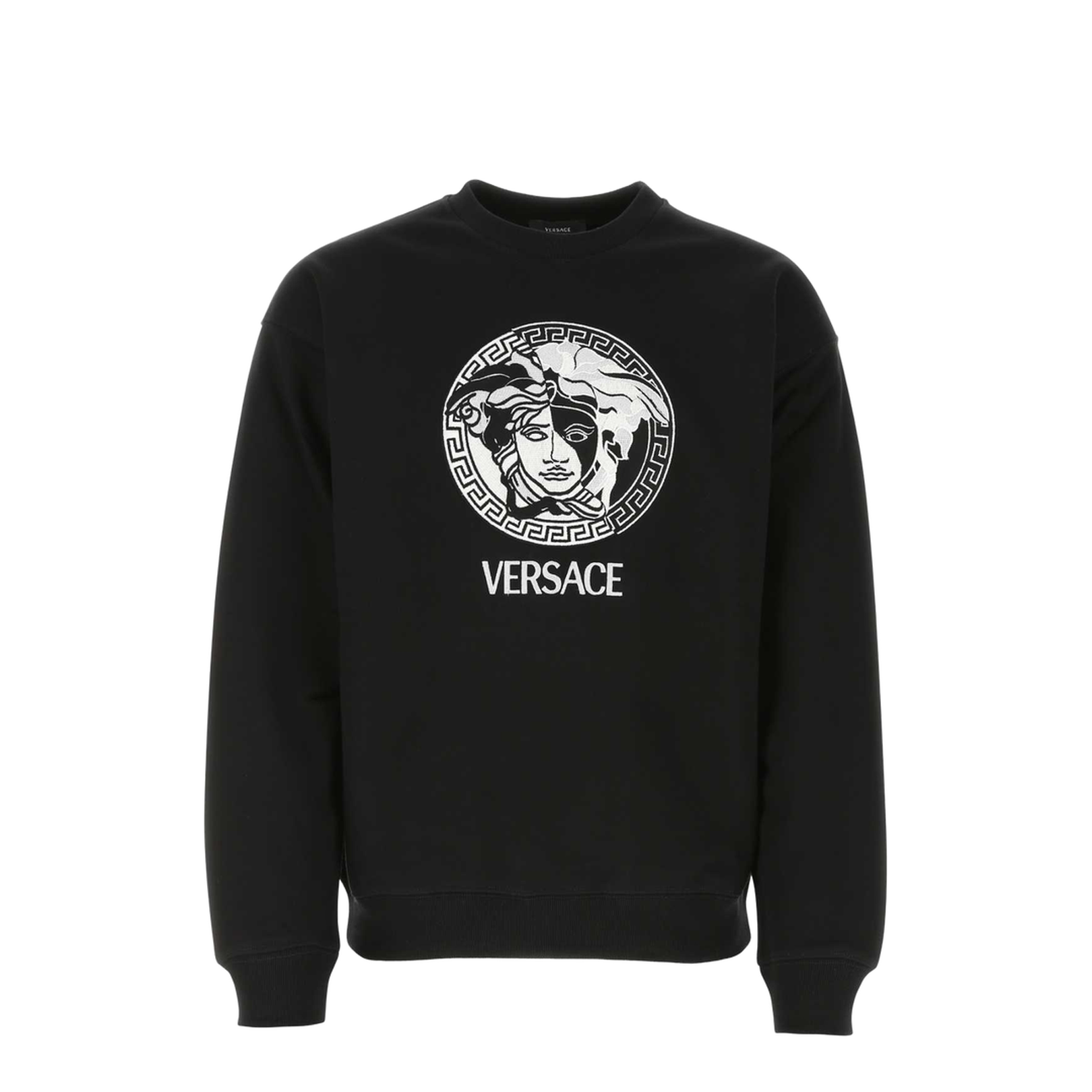 Sweatshirt with Medusa Logo