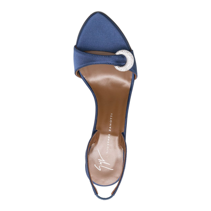 Slingback Strap Sandals Blue