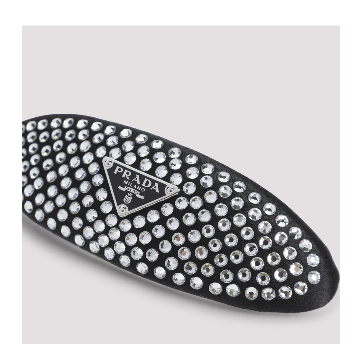 MAYFEYR - Prada - Black Brass Hair Clip - 1IF2442AWLF0T7O