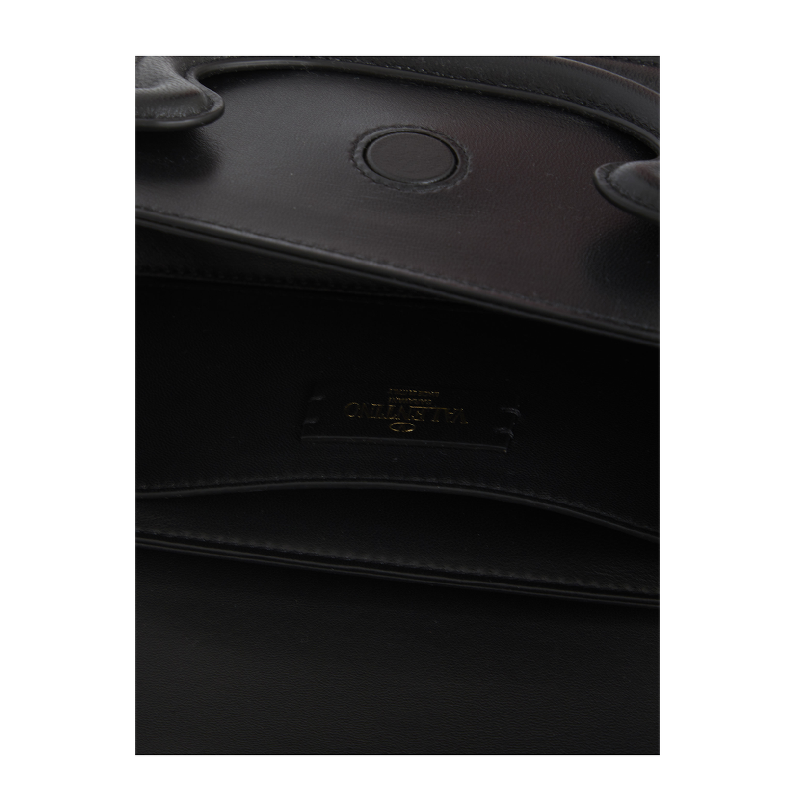 Black Leather Shoulder Bag