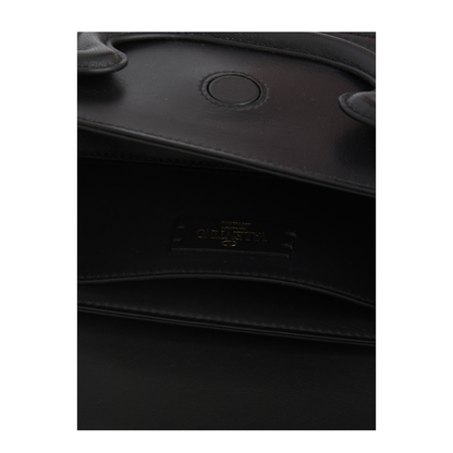 Black Leather Shoulder Bag