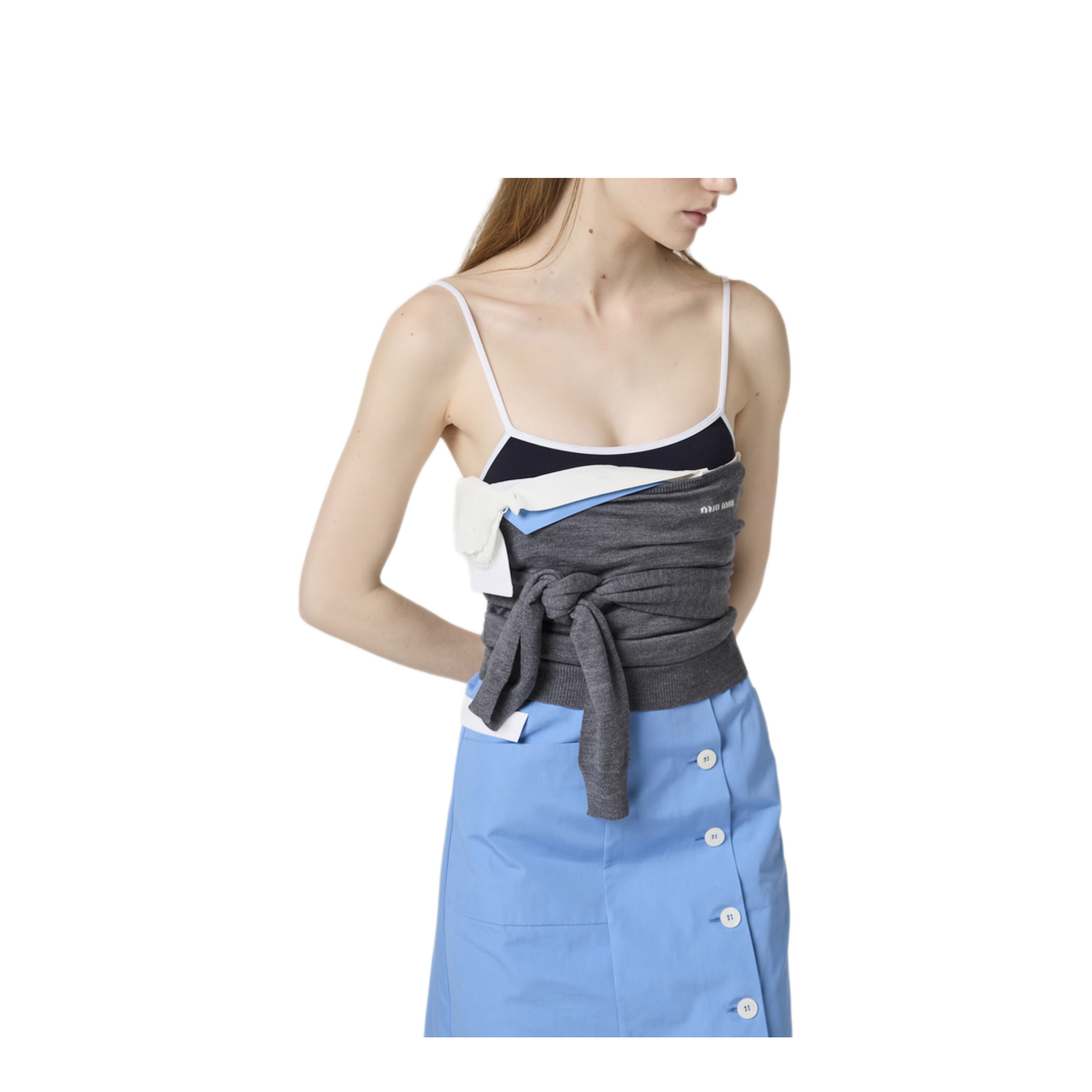 MAYFEYR - Miu Miu - Poplin Dress - MF5786SOOO1BMSF0013