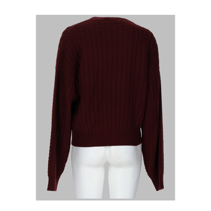 MAYFEYR - Rotate - Wool And Cashmere Cable Knit Sweater - 116437741BCR1951741