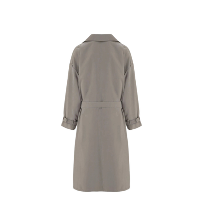 MAYFEYR - GIORGIO ARMANI - Double Breasted Trench Coat In Deep Lichen Green - GM004524TE23790U7068