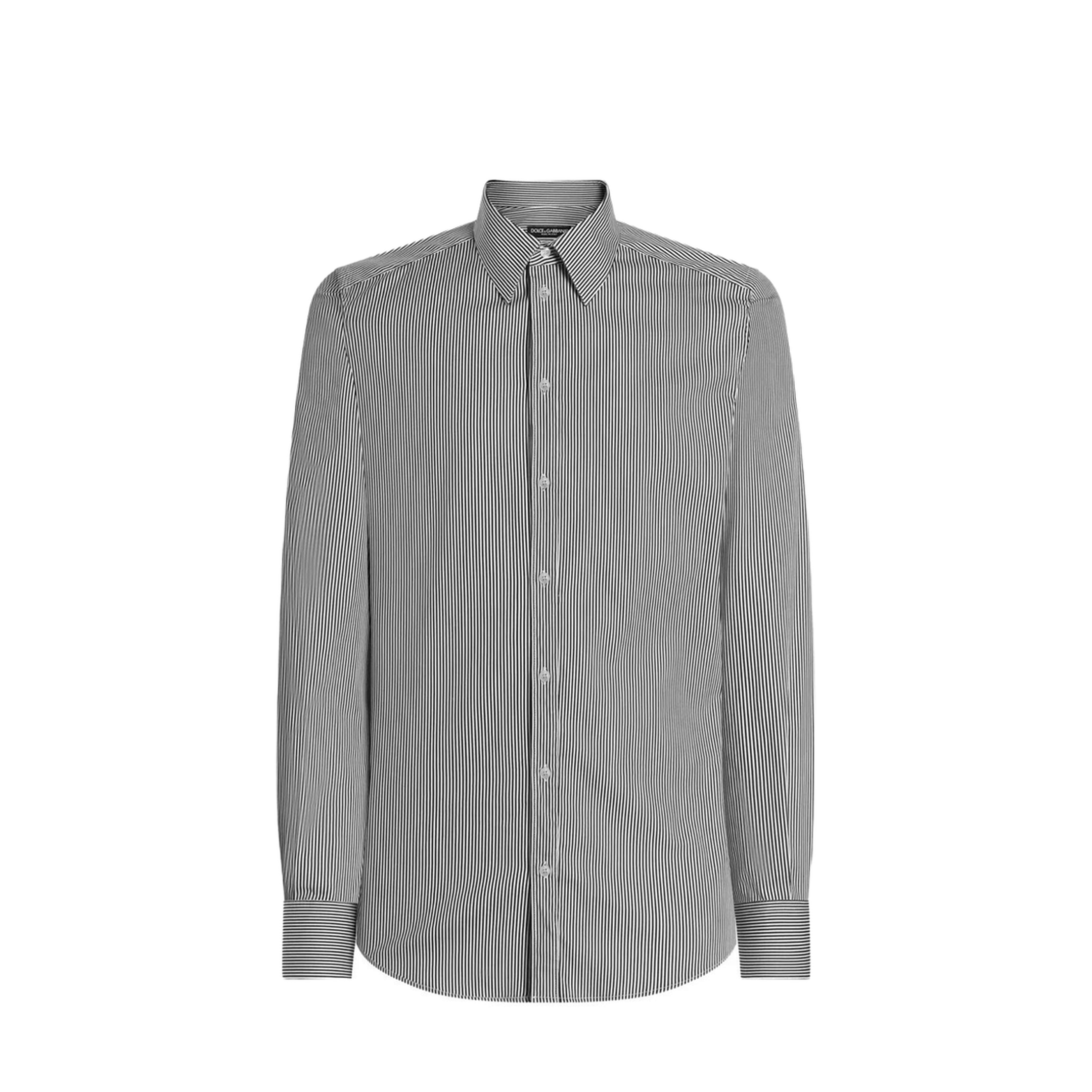MAYFEYR - Dolce & Gabbana - Striped Cotton Shirt - G5KH7TFRRED