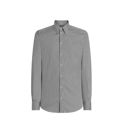 MAYFEYR - Dolce & Gabbana - Striped Cotton Shirt - G5KH7TFRRED