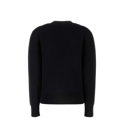 MAYFEYR - Burberry - Black Stretch Wool Blend Sweater - 8099618A1189