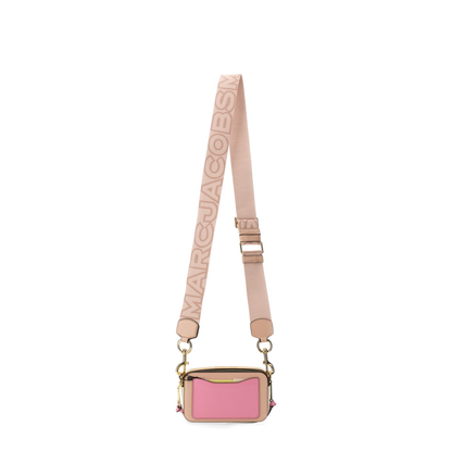 Snapshot Leather Bag with Logo
