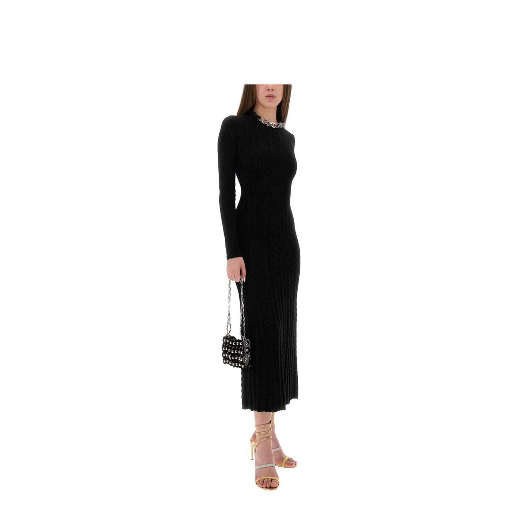 MAYFEYR - RABANNE - Long Wool Dress - 25AMRO154ML0320P001