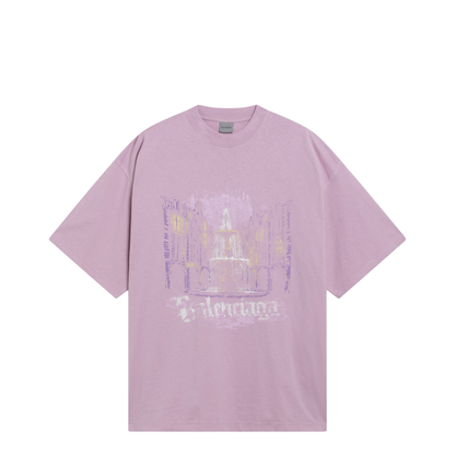 Light Pink Cotton T-Shirt