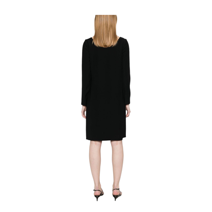 Black Side Zip Dress