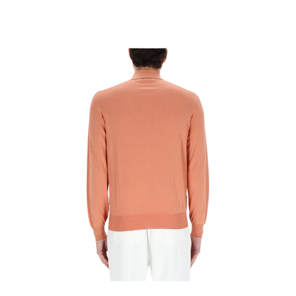Cotton Knit Polo Shirt