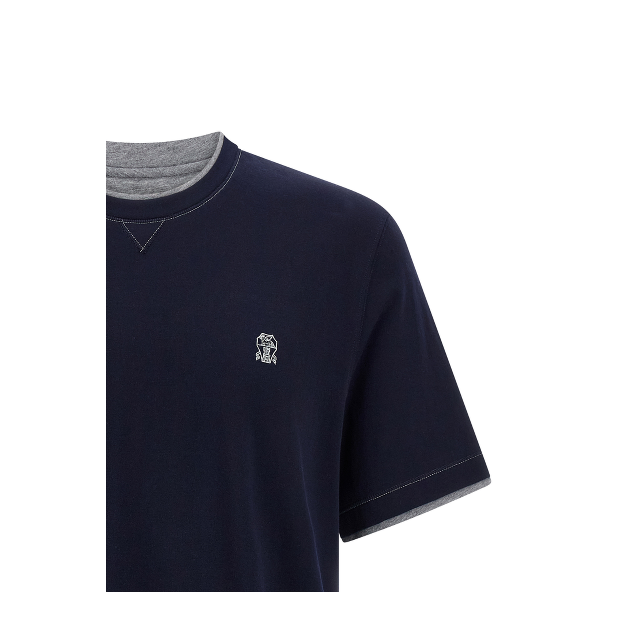 Logo Cotton T-Shirt Black