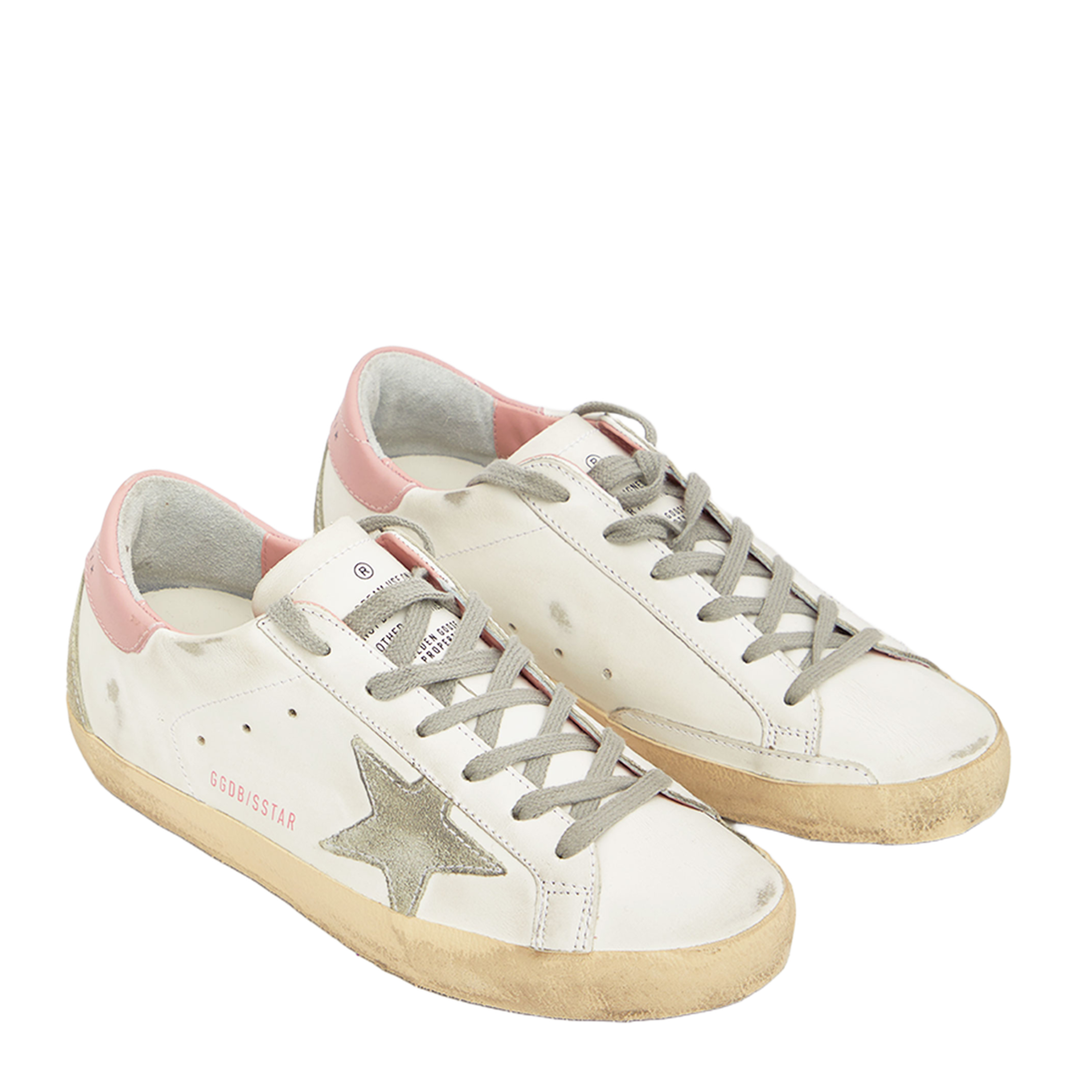 Superstar Pinktab Suede Star Sneakers