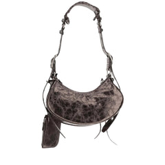 Le Cagole XS Shoulder Bag, Silver Hardware