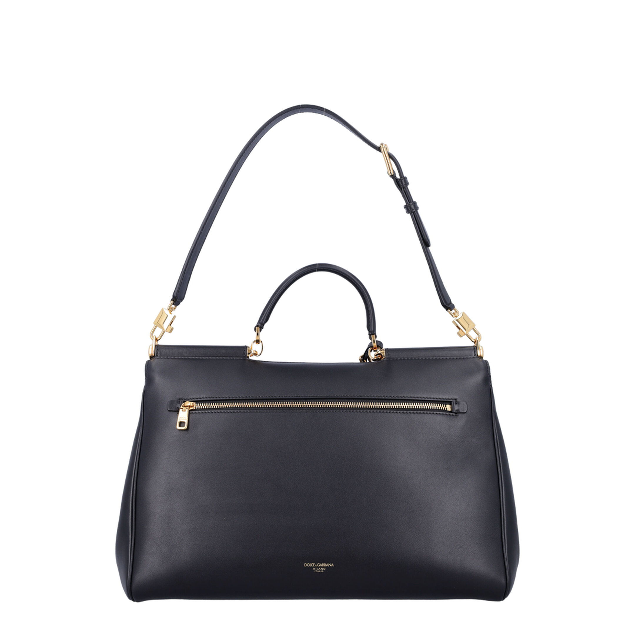 Maxi My Sicily Handbag in Plongé Calfskin