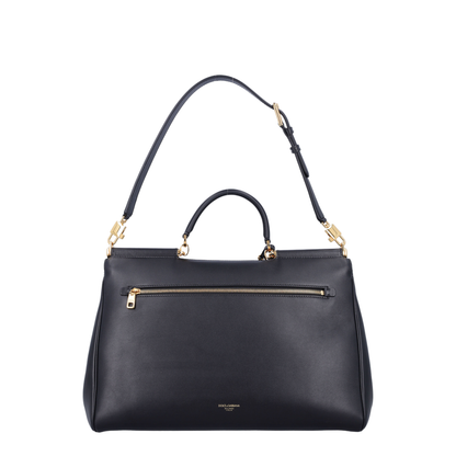 Maxi My Sicily Handbag in Plongé Calfskin