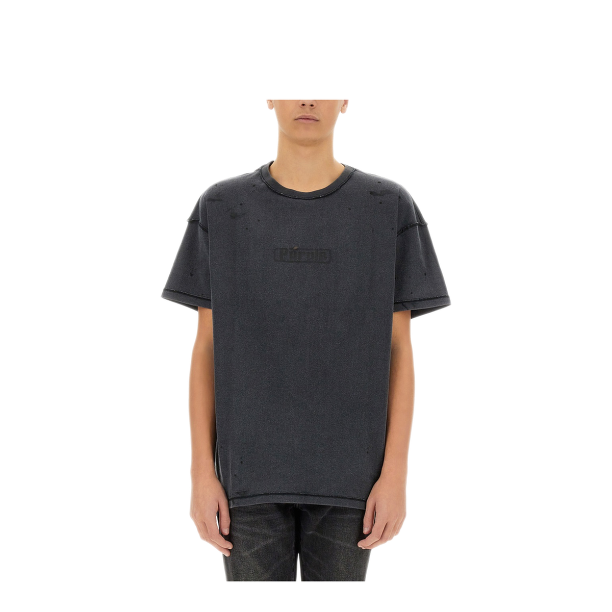 MAYFEYR - Purple Brand - Inside Out T Shirt - P101JBCP125BLACK