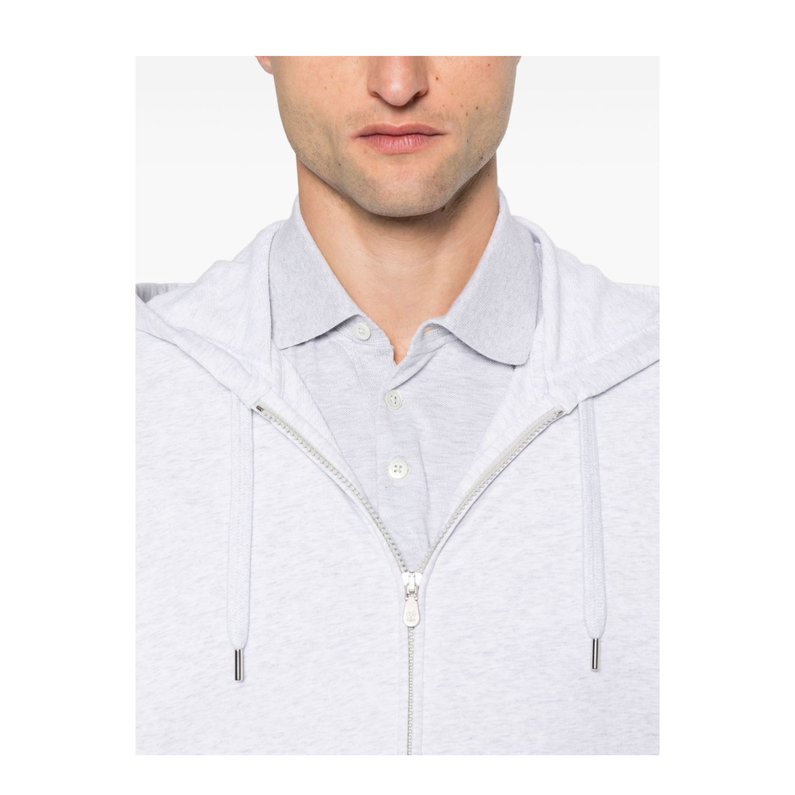 Cotton Zipped Hoodie