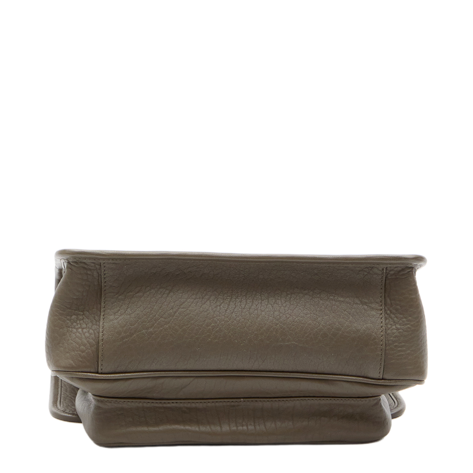 Dark Green Leather Medium Niki Shoulder Bag