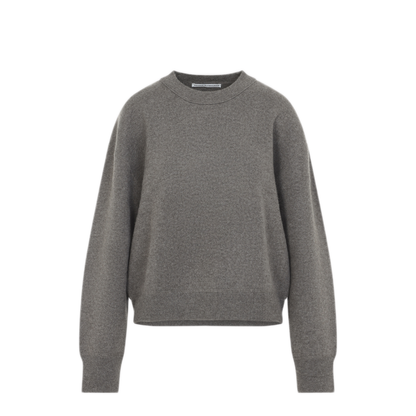 MAYFEYR - Studio Nicholson - Morina Crew Neck Jumper - MORINASNW1900MOUSE