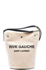 Rive Gauche Bucket Bag, Silver Hardware