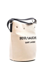 Rive Gauche Bucket Bag, Silver Hardware