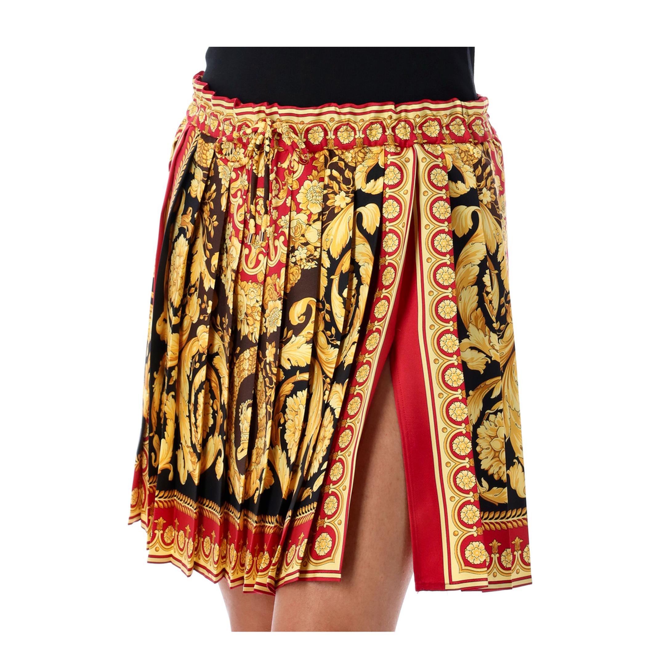 Printed Silk Skirt