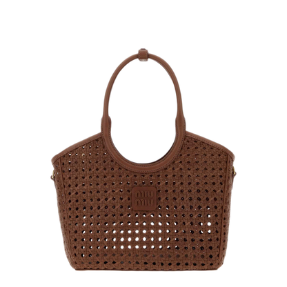 MAYFEYR - Miu Miu - Brown Leather Handbag - 5BA284VMWN2G7RF0316